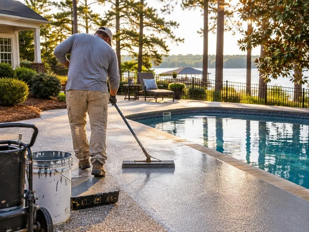 Patio & Pool Deck Coatings in Columbia, SC
